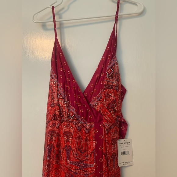 Long, silky Free People jumpsuit NWT - Picture 5 of 6